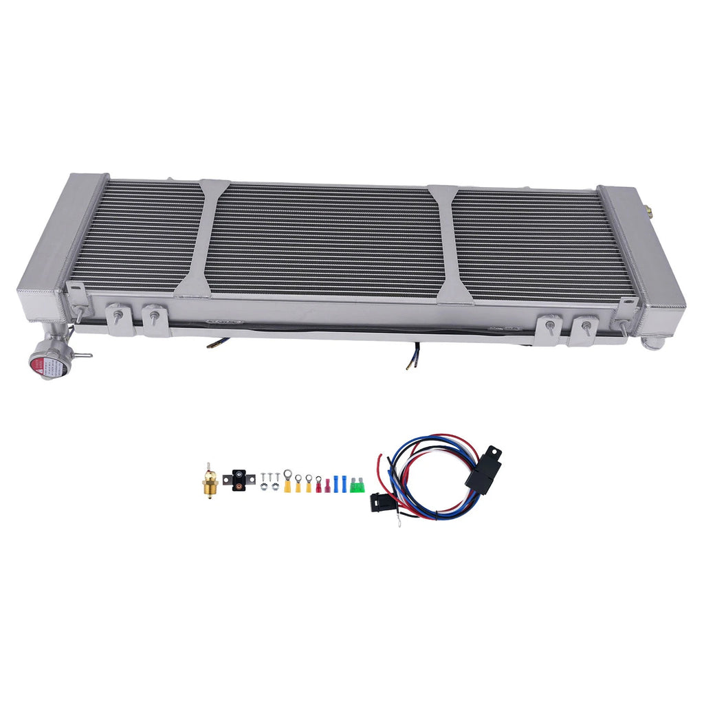 3-Row Radiator Shroud Fan for Jeep Cherokee 2.5L (1995–2000)