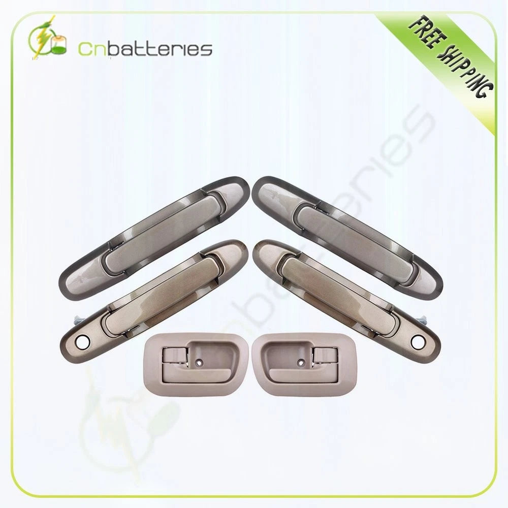 2X Door Handles for Toyota Sienna (1998–2003) Beige