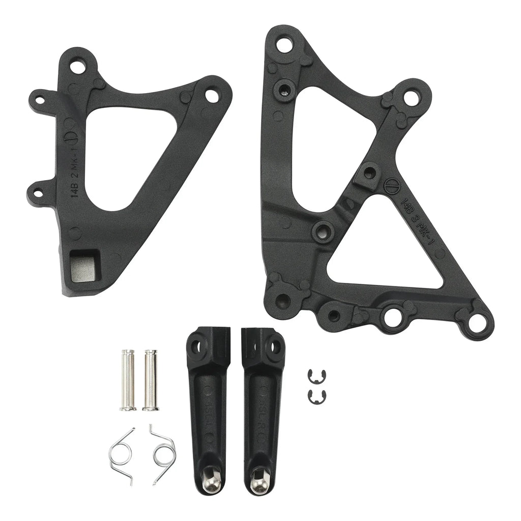 Driver & Passenger Footrests Pegs for Yamaha YZF R1 (2009-2014)