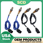 Set of 4 O2 Oxygen Sensors for VW Jetta Golf Passat Beetle (2010–2014)