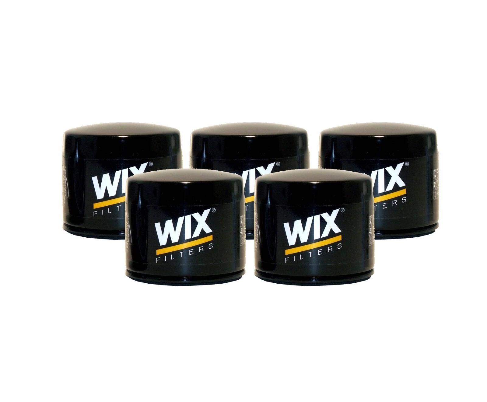 Set of 5 Engine Oil Filters for Chevrolet GMC Pontiac (StdAsp)
