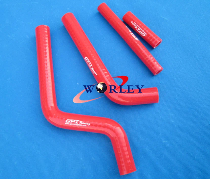 Aluminum Radiator & Blue Hose for YAMAHA YZ125 (1996-2001)