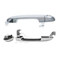 4pc Front/Rear Left & Right Chrome Door Handle for Hyundai i20 (2009–2015)