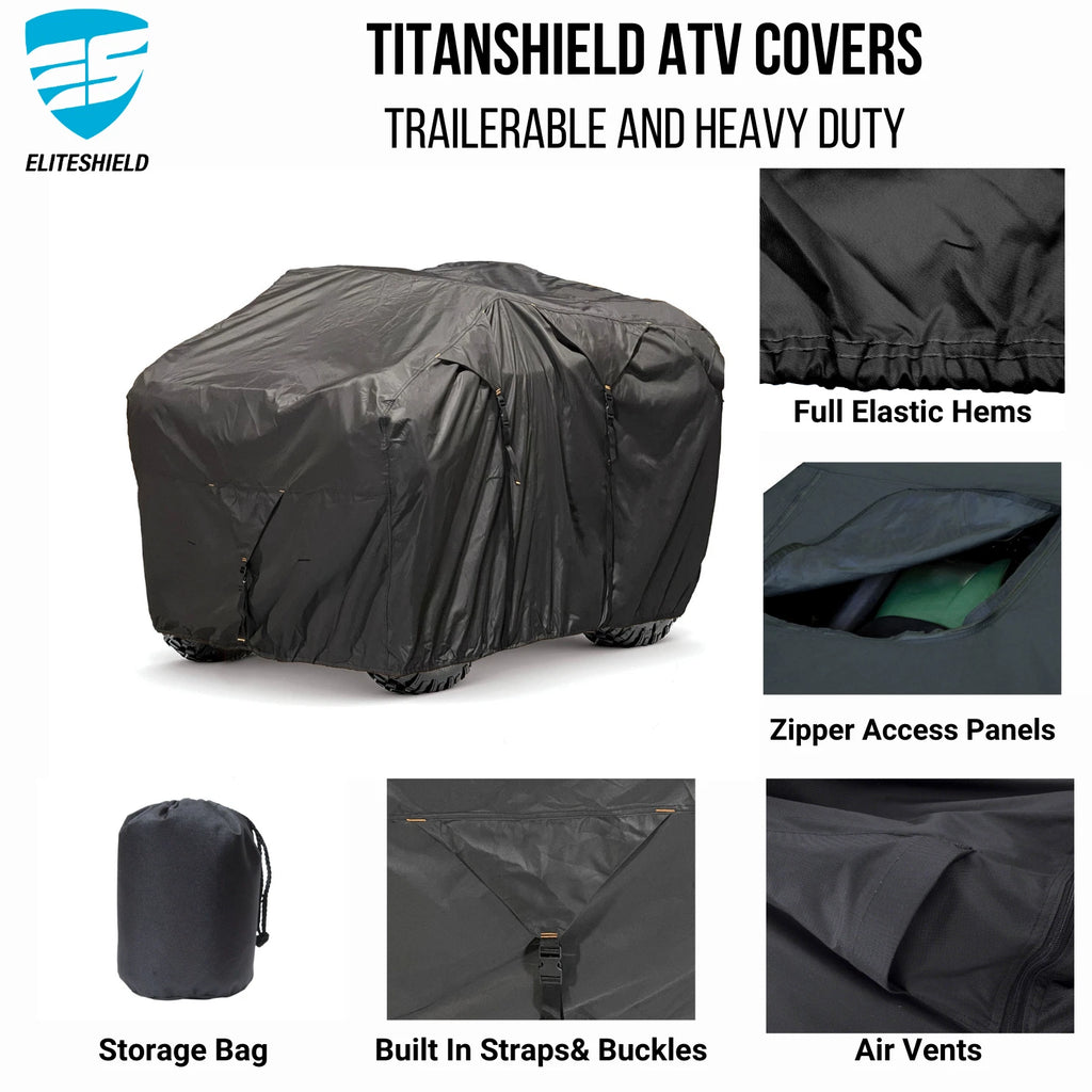 Trailerable Quad Cover for Honda FourTrax Rancher TRX350FE (2000–2006)