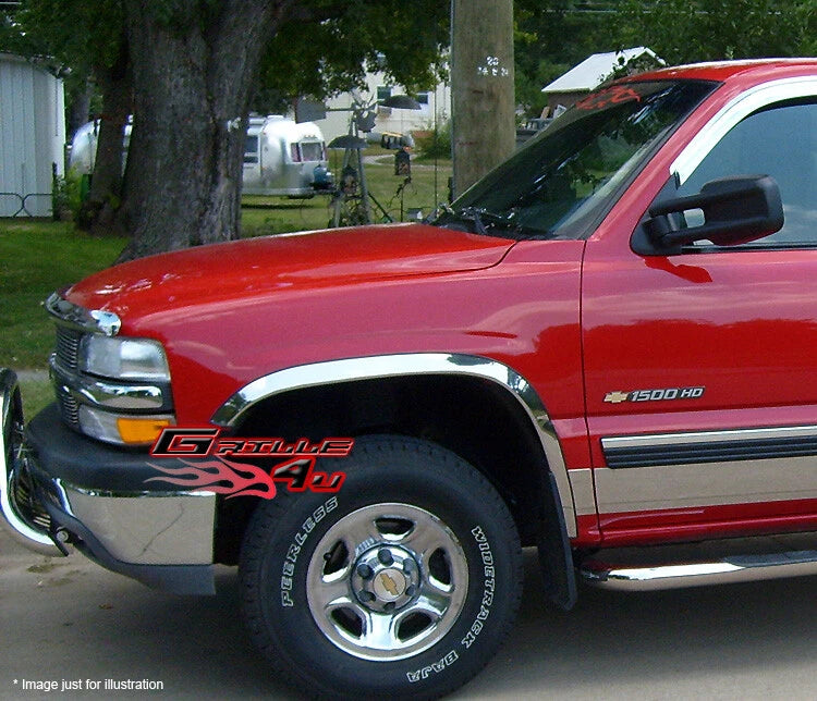 Set of 4 Fender Trim for Chevy Silverado 1500 (2007-2013)