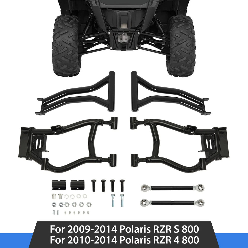 High Clearance Rear A-Arms 1.5" Forward for Polaris RZR S 800 / RZR 4 800 (2009–2014)