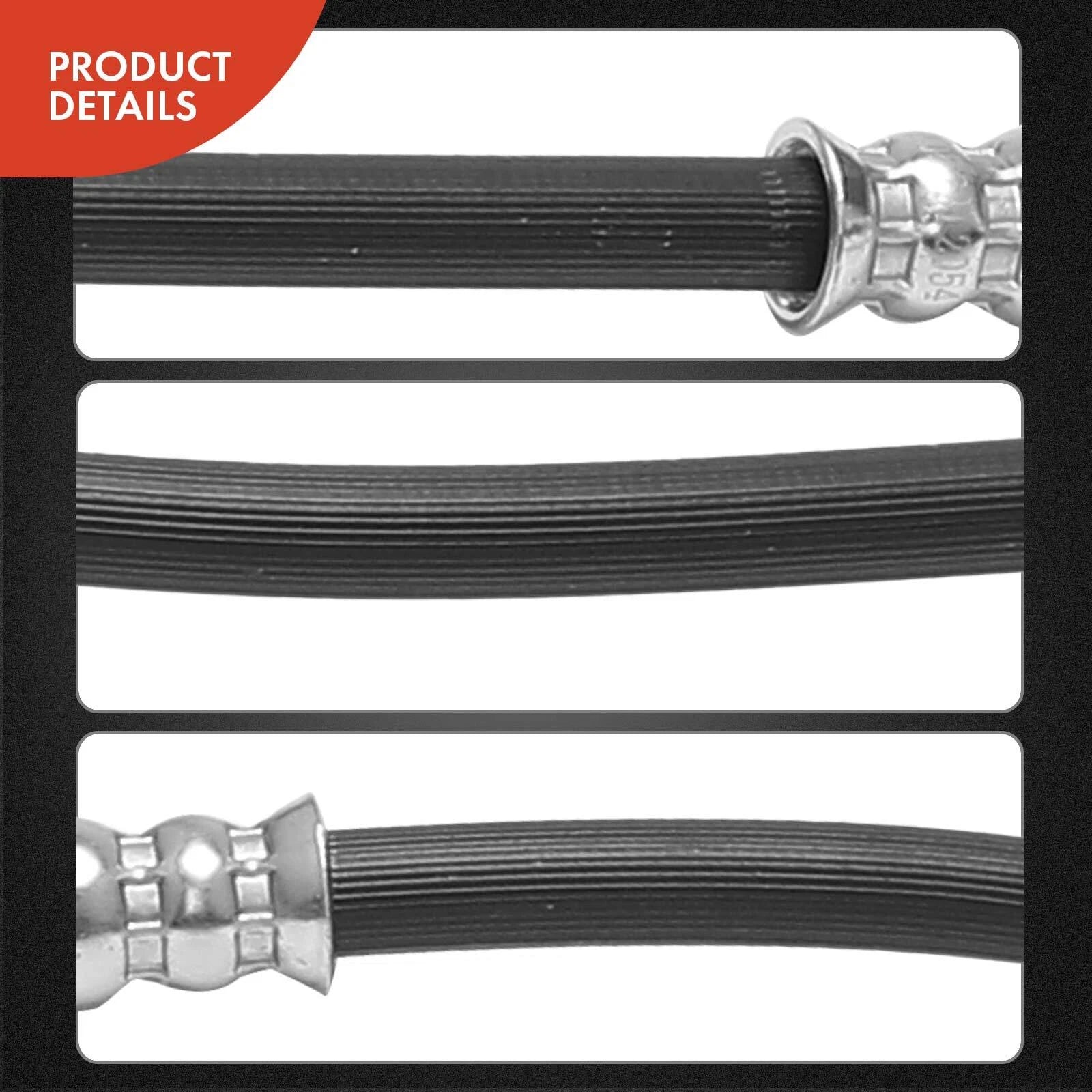 Front Right Brake Hydraulic Hose for Ford E-150 E-250 E-350 (1992-2014)