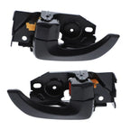 4pc Front/Rear Inner Door Handles Blk for Hyundai iLoad iMax (2007–2015)
