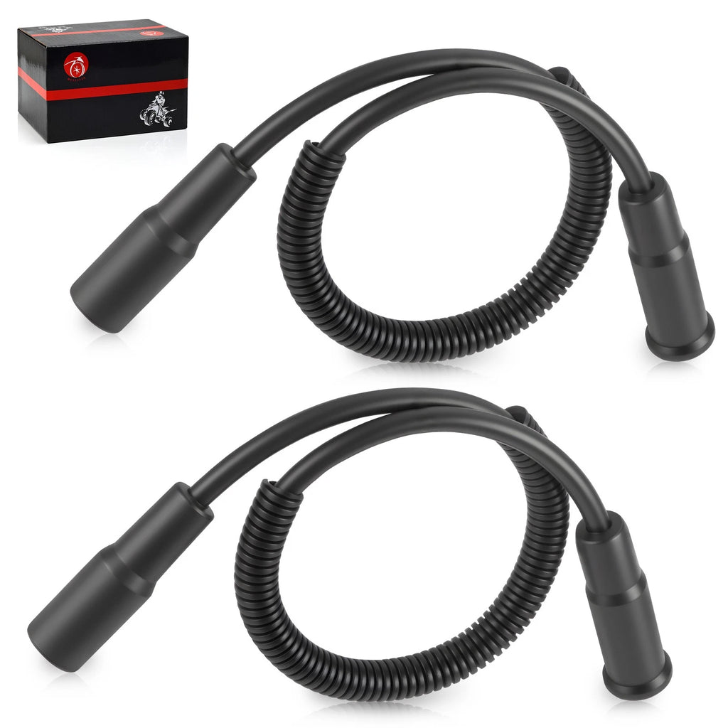2 Pack Spark Plug Cable for Sportster 883 Low XL883L Roadster XL883R (2005–2006)