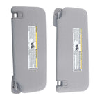 Set of 2 Sun Visors Gray for Chevrolet Suburban (2015–2019) 23459654 23198866
