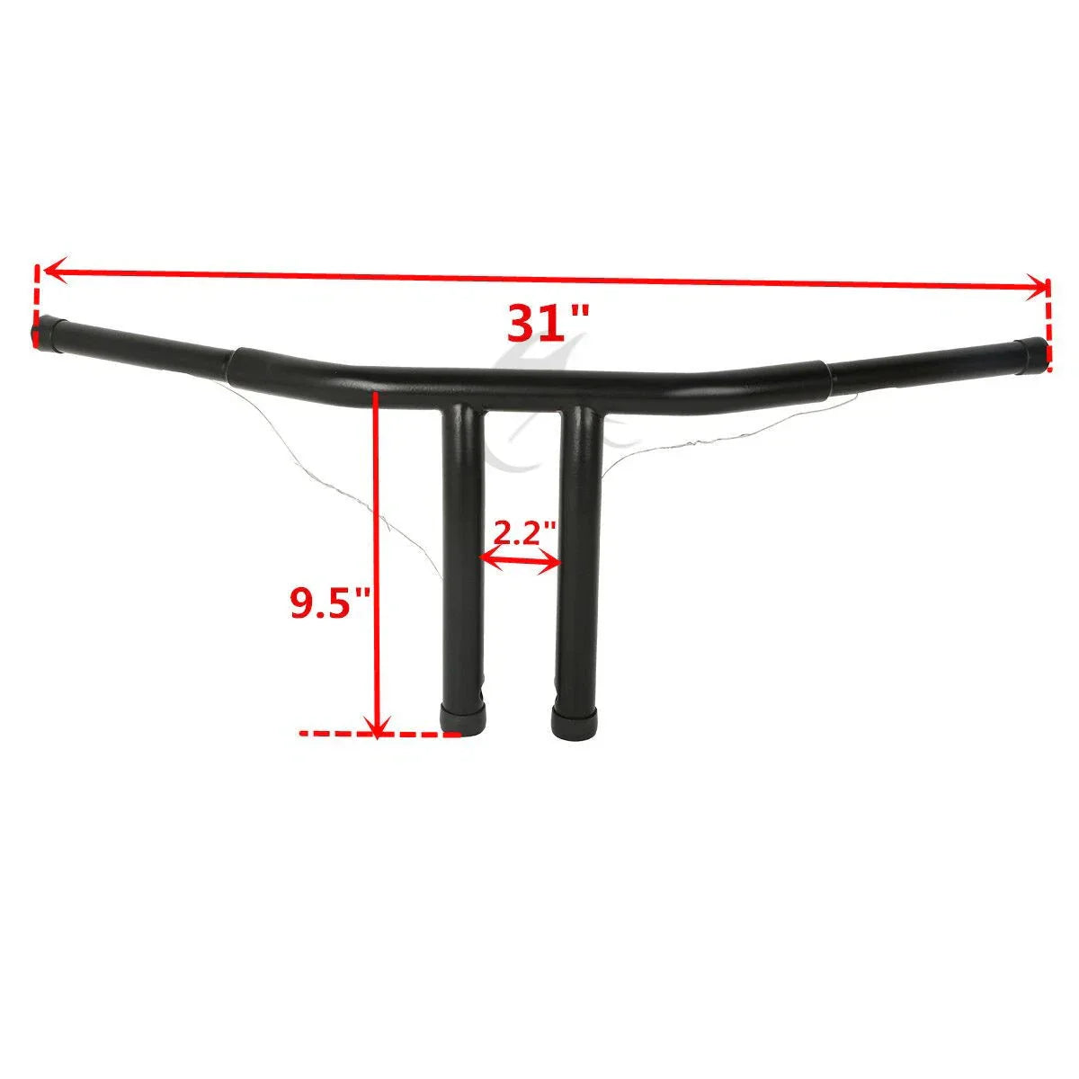 4"/6"/8"/10"/12"/14"/16"/18" Rise T-Bar Handlebar for Harley Sportster XL883 (2004-2023)
