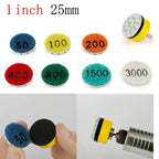 1 Inch Polishing Pad Buffer Disc for Marble and Granite (Wet/Dry)