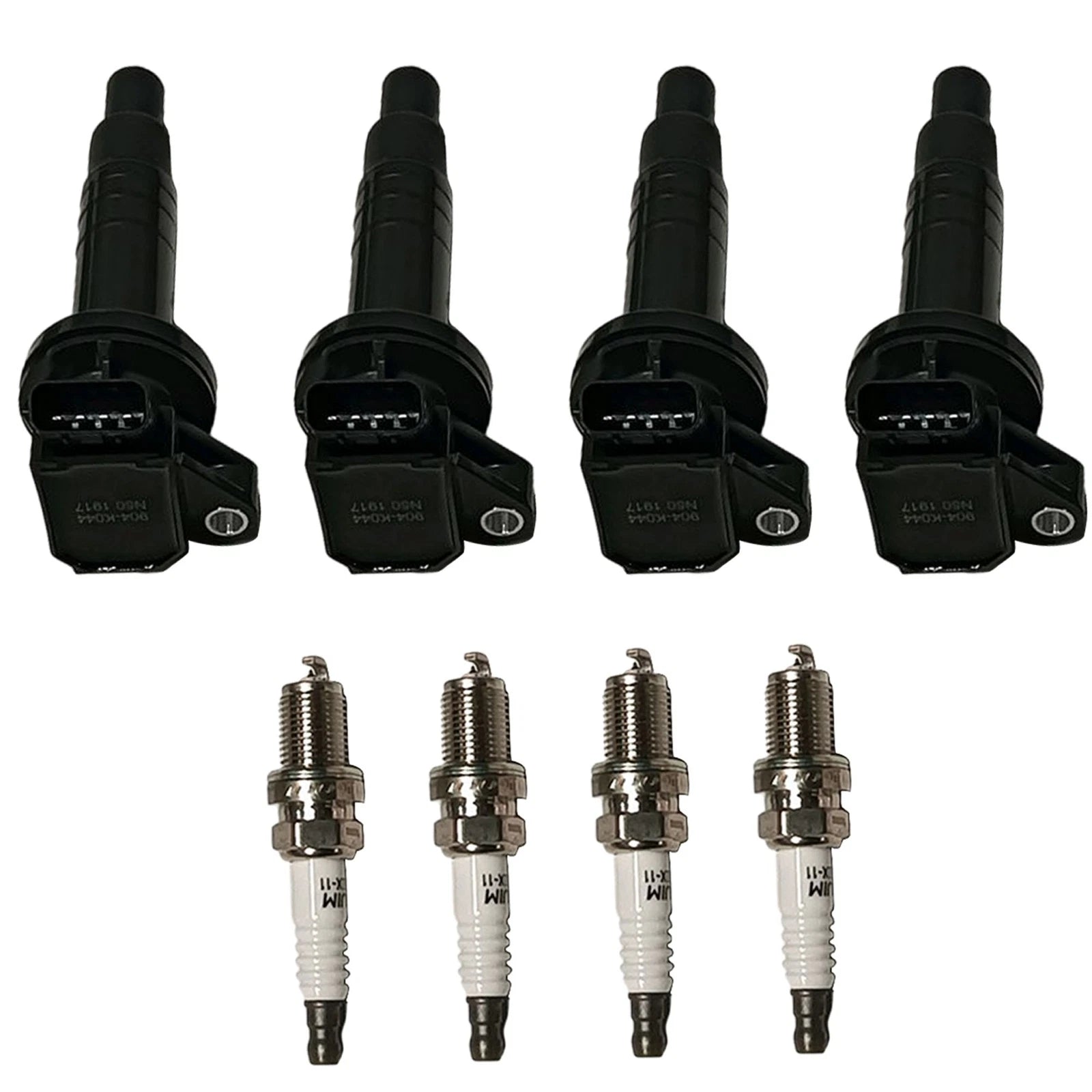 4X Ignition Coil & Spark Plug for Toyota Corolla Celica Chevy Matrix (1.8L) UF247