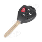 Set of 4 Remote Key Shell Cases for Toyota Avalon Corolla (2006–2010)