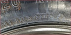 Compact Spare Tire Wheel Donut 135/90D17 for Ford Taurus Sable (2008)