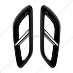 Gloss Black Rear Exhaust Tip Cover for Mercedes E-Class AMG-Line Sedan