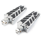 Motorcycle Footrests Pegs for Honda VTX 1800 (2002-2008) - 1 Pair