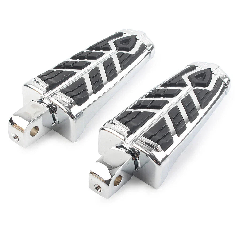 Motorcycle Footrests Pegs for Honda VTX 1800 (2002-2008) - 1 Pair