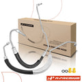 2X Power Steering Pressure Hose for Ford F-250 F-350 Super Duty (2005–2007)