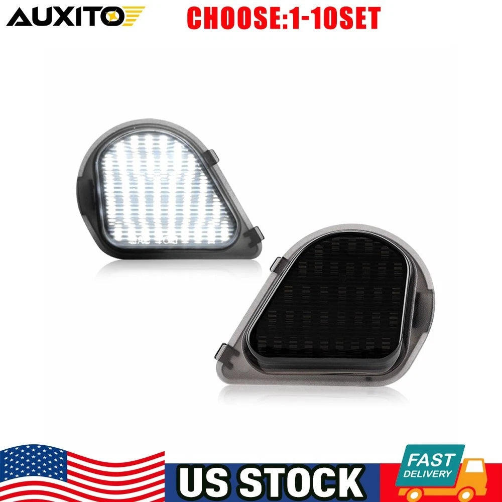 LED Side Mirror Towing Puddle Light for Dodge Ram 2500 3500 4500 (2010–2019)