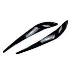 Front Headlight Eyebrow Eyelid Covers for BMW X3 F25, X4 F26 (2014-2017)