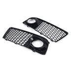 Glossy Black Honeycomb Fog Light Grille for Audi TT (2009-2014)