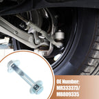Set of 2 Eccentric Alignment Camber Bolts for Mitsubishi Lancer (2002–2006) No.MR333373