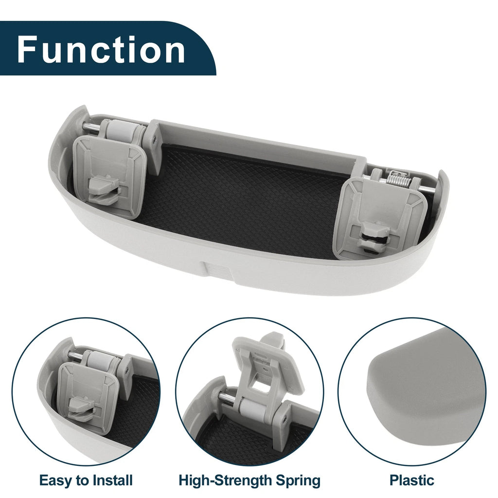 Sunglasses Case for BMW X1 F48 (2016–2024) Eyeglasses Holder Storage Box Grey