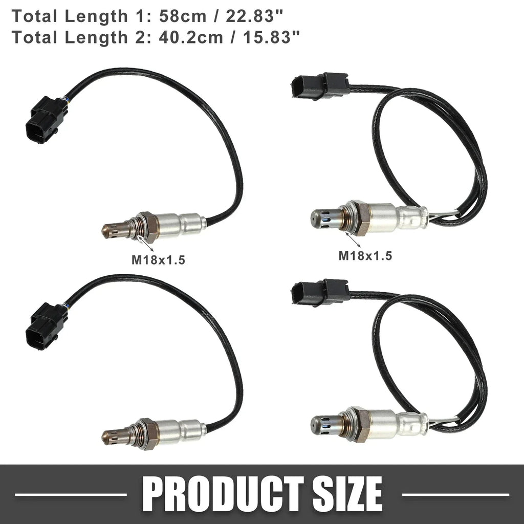 4 x O2 Oxygen Sensors for Honda Odyssey 2011-2013 V6 3.5L