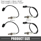 4 x O2 Oxygen Sensors for Honda Odyssey 2011-2013 V6 3.5L