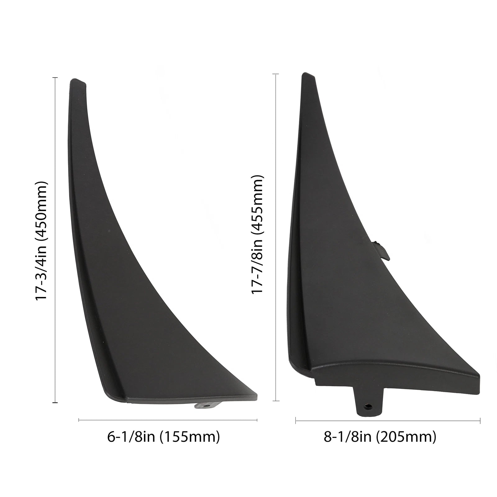 Set of 4 Mud Guards for Chevy C7 Corvette Stingray Z06 (2014–2019)