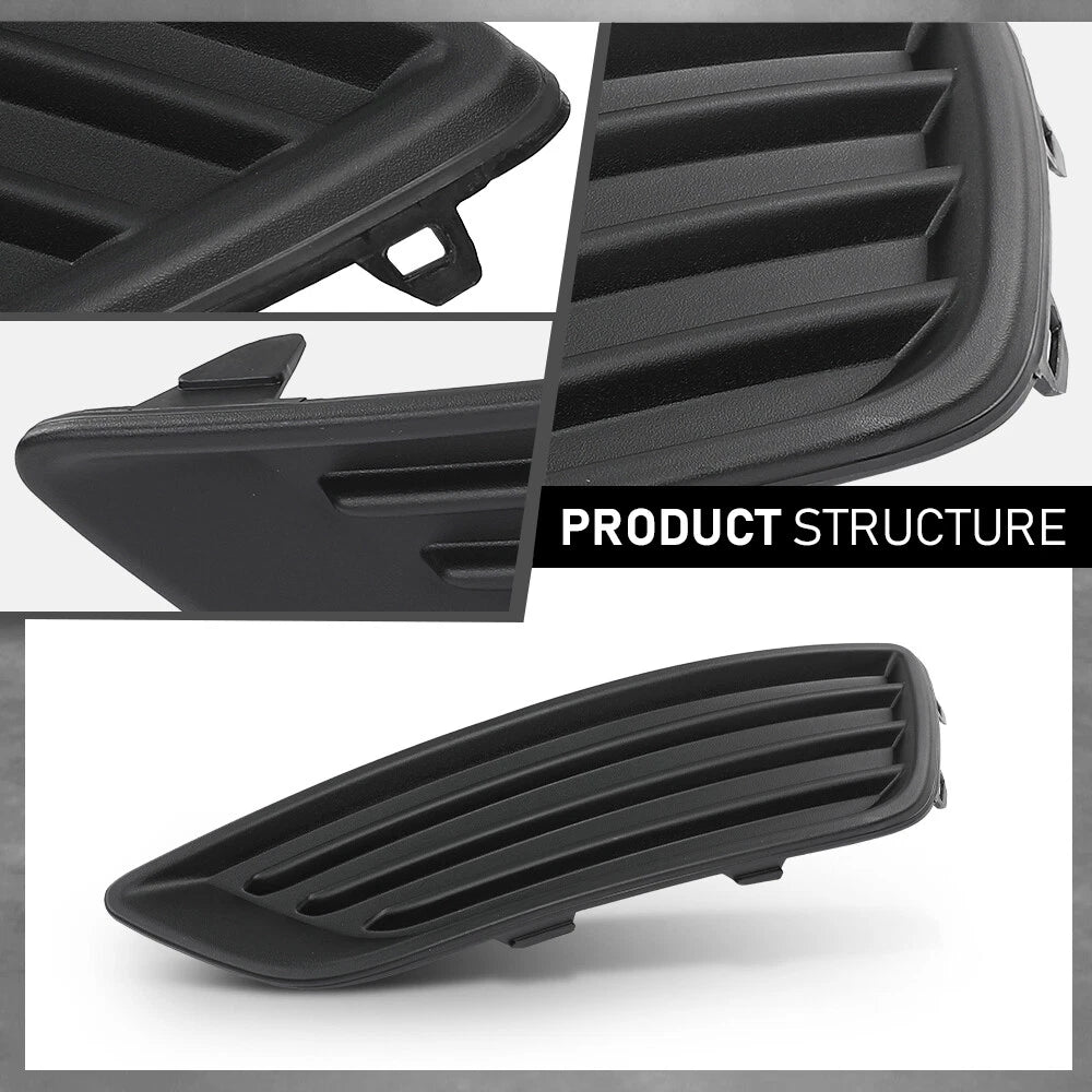 Front Bumper Fog Light Cover for Ford Focus (2015–2018) Left Side