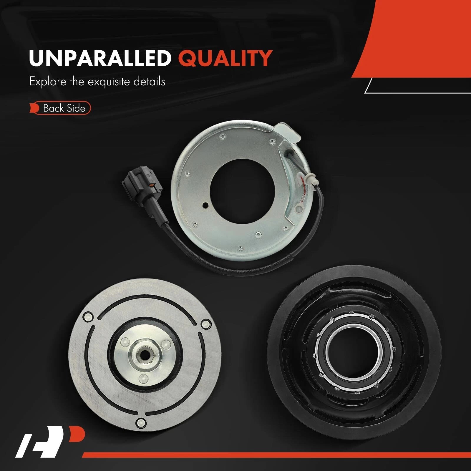 A/C Compressor Clutch Kit for Nissan 370Z, Infiniti EX35, EX37, M37, Q60 (2009–2020)