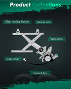 Rear Driver Electric Power Window Regulator for Toyota Camry (1997-2001)