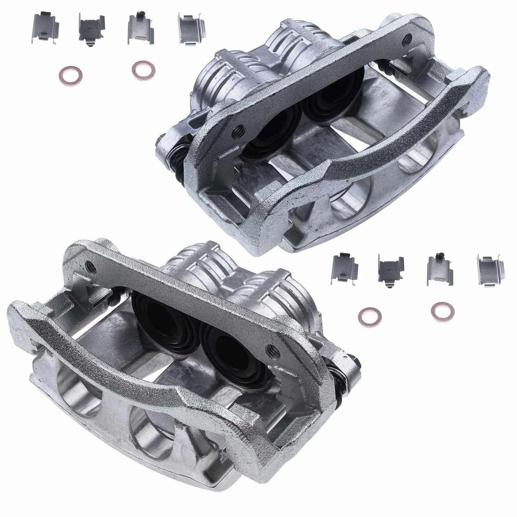 Pair Front Disc Brake Calipers for Ford Mustang (2005-2010)