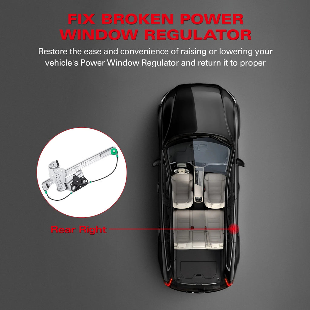 Front Left Power Window Regulator for Land Rover Discovery L462 (2017–2020)