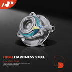 2X Front Wheel Hub & Bearing Assembly with ABS for Chevrolet Corvette (2014–2019)