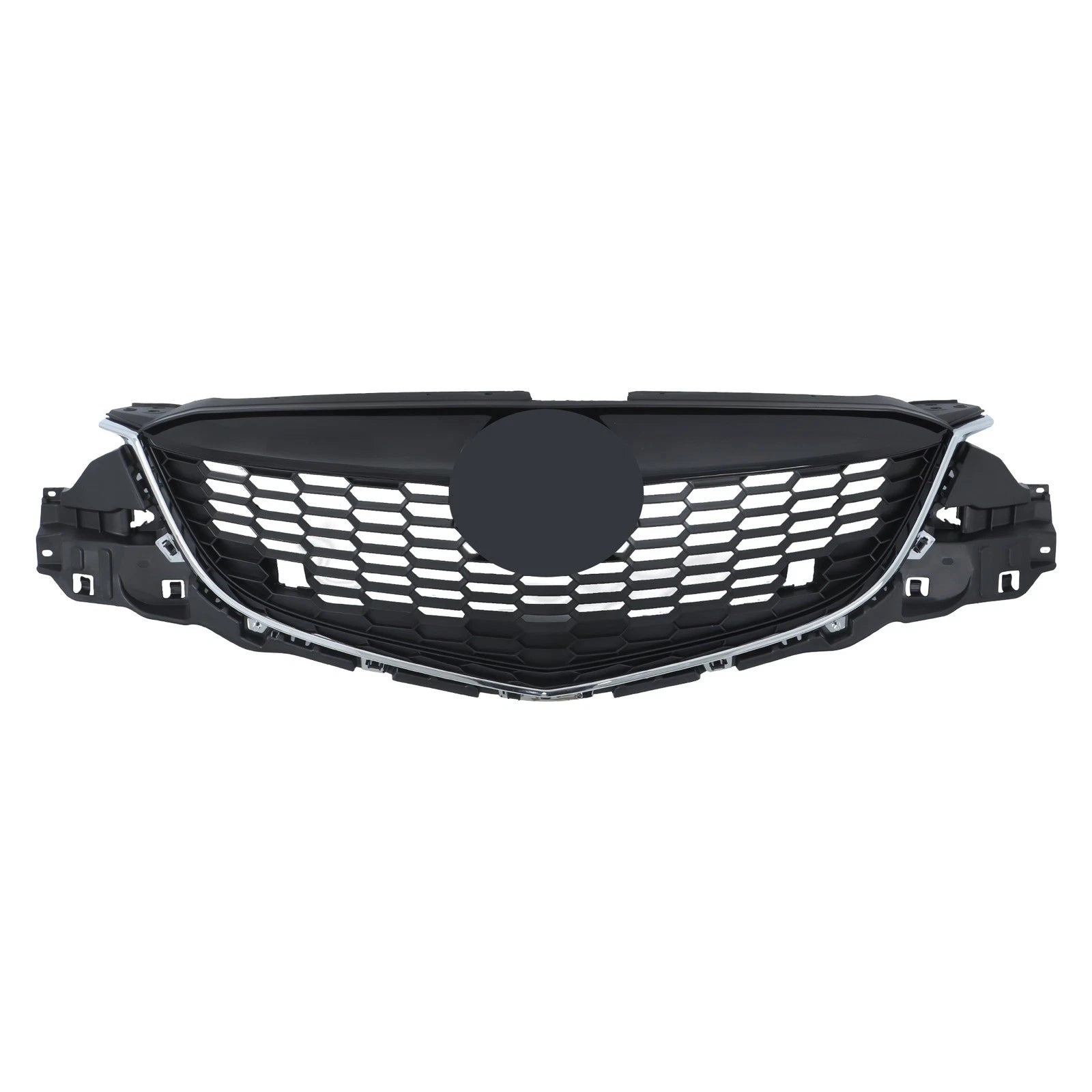 Front Bumper Upper Grille for Mazda CX-5 (2013–2015) Black Chrome