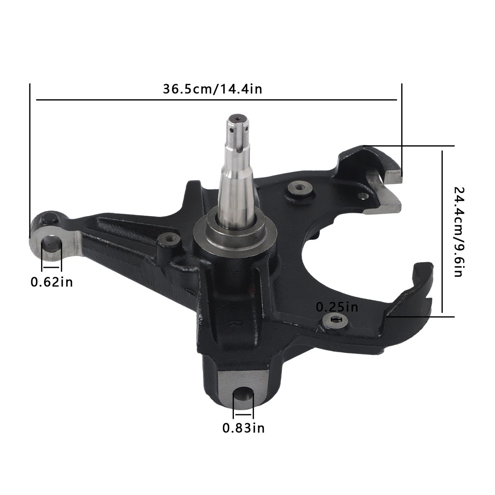 Set of 2 Drop Spindles for GMC C15/C1500 Pickup (1973–1974)