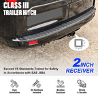 2 Inch Trailer Towing Hitch for Ford Transit Connect (2010-2013)