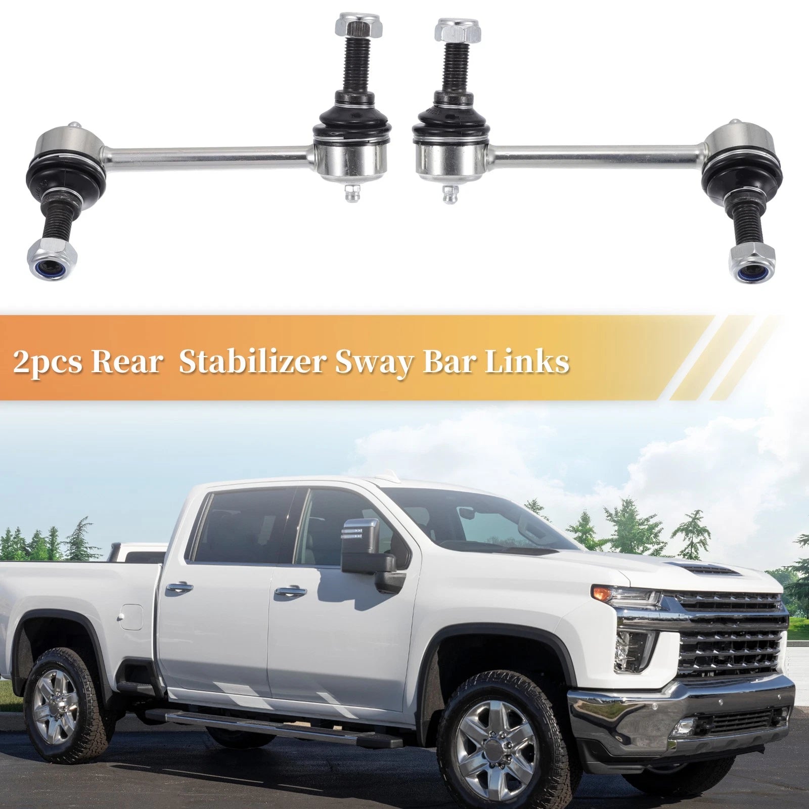 2X Rear Stabiliser Sway Bar Link for Chevrolet Trailblazer (No.K6667/K6668)