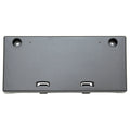 Replacement Polypropylene Front License Plate Bracket w/o Mounting Hardware
