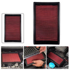 High-Flow Engine Air Filter for Performance Vehicles