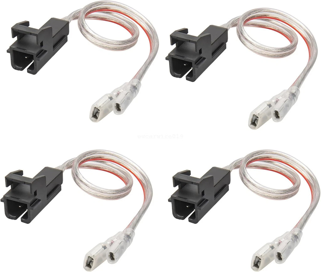 Set of 4 Speaker Cable Connectors for Chevy Silverado 1500 (1999–2014)