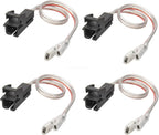 Set of 4 Speaker Cable Connectors for Chevy Silverado 1500 (1999–2014)