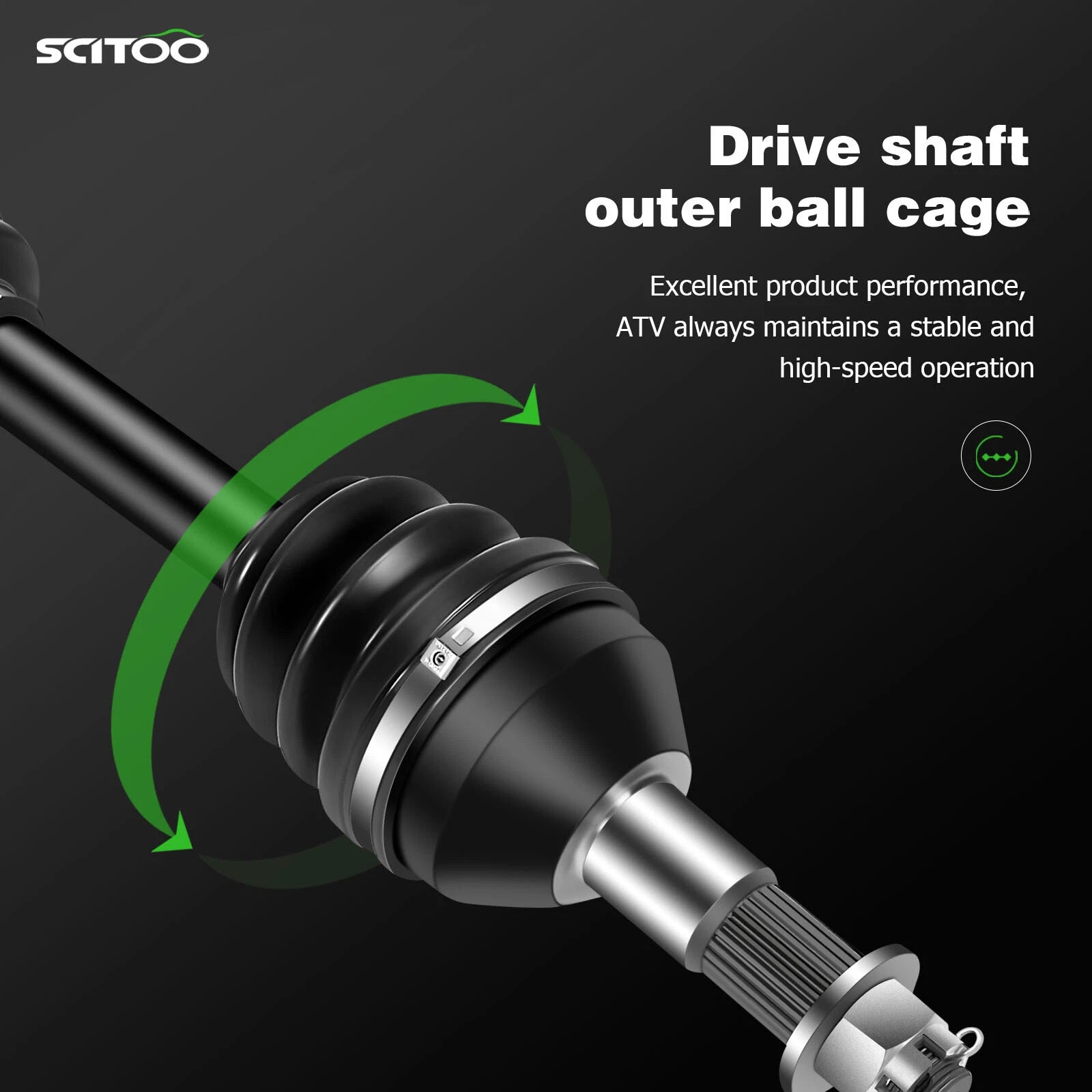 Rear Right CV Axle Shaft for Can-Am Outlander 800R/Max 800 (2009–2012)