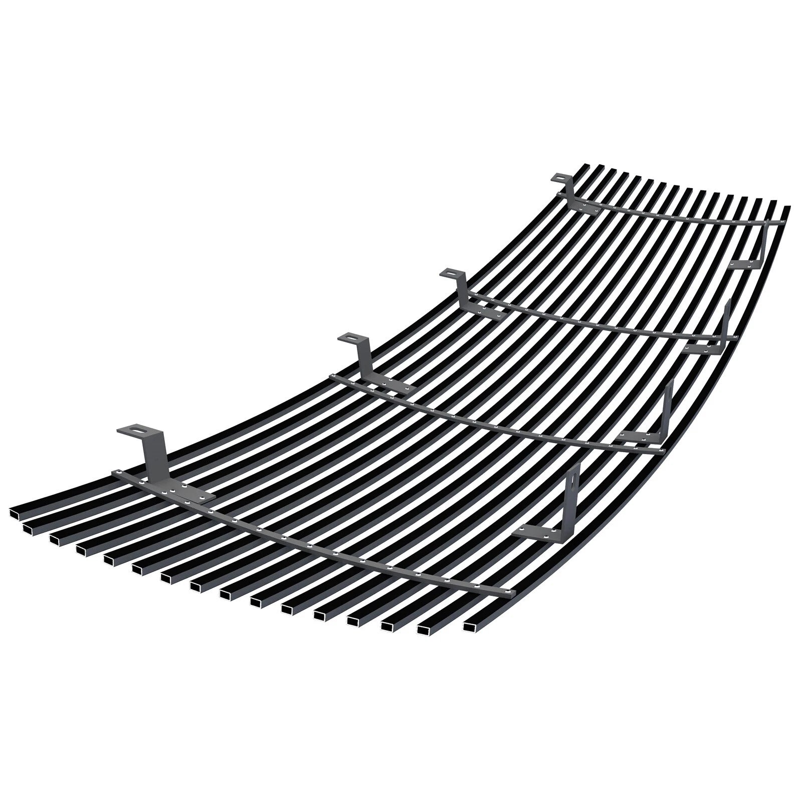 Upper Stainless Steel Black Billet Grille Insert for Infiniti QX56 (2004–2010)
