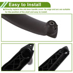 Door Panel Handle Pull Trim Cover Deep Brown for BMW X5 E70