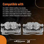 Front Brake Calipers for Chevy Silverado 1500 (2005–2008)