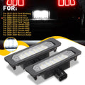 2Pcs LED License Plate Light for Ford Mustang, Focus, Flex, Fusion, Taurus